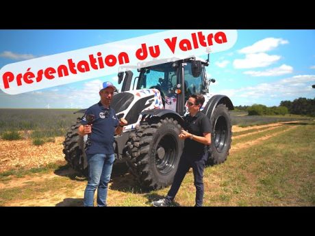 Présentation du valtra n135 direct et des pneus nokian du #cofarmingtour