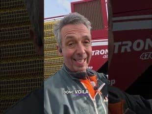 Les machines de la cuma nous facilitent la tâche…