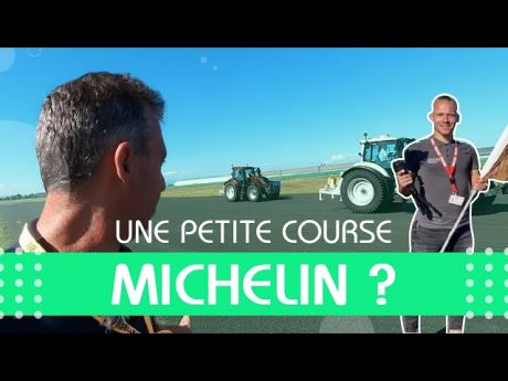 Sur les pistes michelin avec @loagri #cft j1