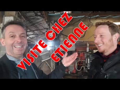 Visite de l&rsquo;exploitation d&rsquo;etienne agriyoutubeurre