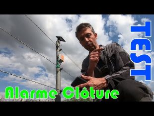 Je monte une alarme de clôture pour mes chevaux.