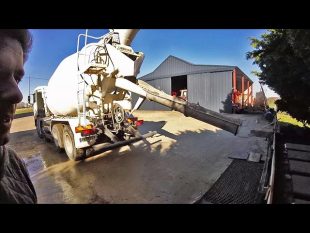 La construction de la plateforme et coulage de la dalle – 2019