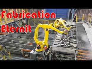La plus grosse machine pour fabriquer des plaques : usine eternit d&rsquo;albi