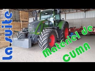 La suite du matériel de cuma