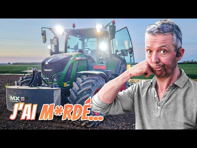 Journées agitées au champ : entre travail et grosse bourde ! 🤦‍♂️