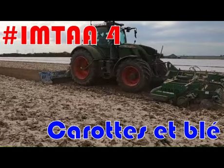 Préparation de sol carottes et blé #imtaa episode episode 4