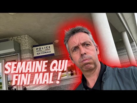 Une semaine de travaux qui fini à la police ????