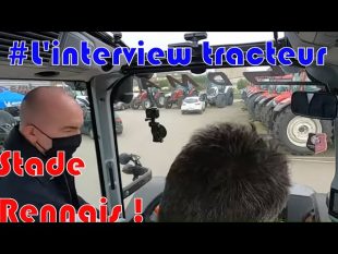 Foot et agriculture⚽ ! : itw tracteur stade rennais 🚜