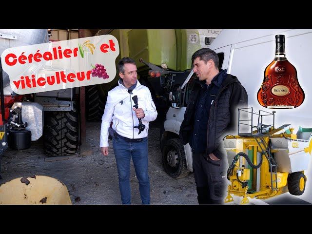 Matériel 🚜 et installation d&rsquo;un céréalier et viticulteur.