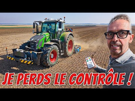 Pilotage à distance d’un tracteur 100% autonome ! 🕹️