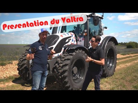 Présentation du valtra n135 direct et des pneus nokian du #cofarmingtour