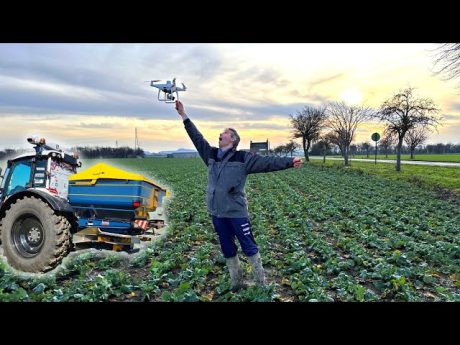 J’utilise un drone pour mettre moins d’engrais !
