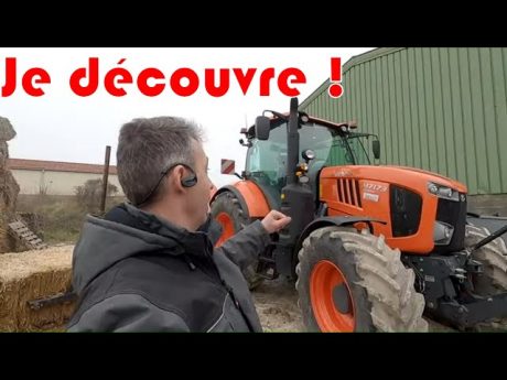 Découverte du kubota m7173 !