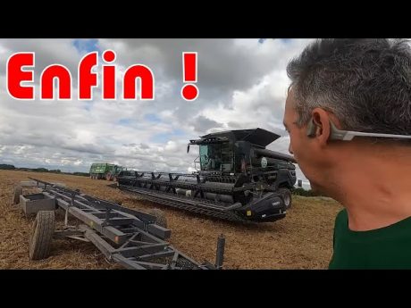Rien que 5 machines 🚊 pour finir notre moisson ??
