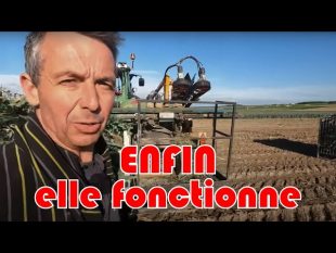 Nouvelle arracheuse à poireaux : présentation du fonctionnement