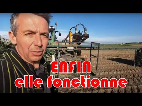 Nouvelle arracheuse à poireaux : présentation du fonctionnement