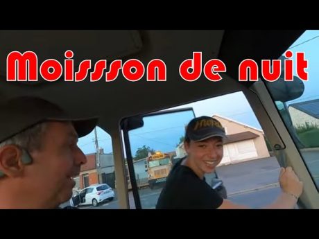 Moisson de nuit avec florentine