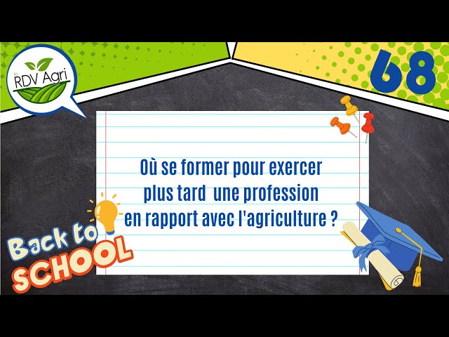 Rdv agri 68 : où et comment se former en agriculture ?
