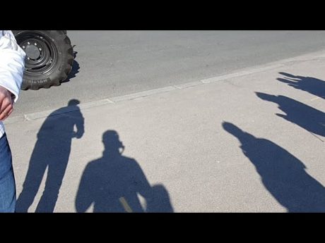 Départ du tour de france des agriculteurs d’aujourd’hui