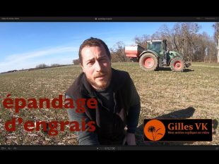 1er tour d’engrais et test du kverneland geospread