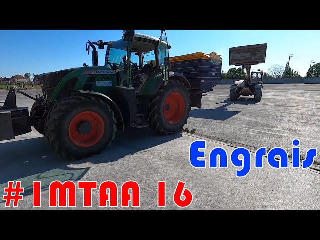 🚜 réglage distributeur d&rsquo;engrais #1mtaa 16