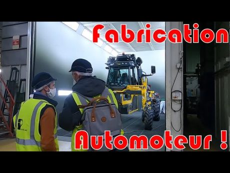 Automoteur et enjambeur en pleine fabrication !