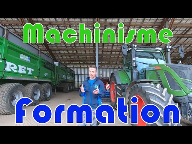 Machinisme : formation a un prix extraordinaire en période peu ordinaire !