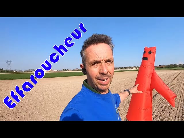 Effaroucher des pigeon dans mes champs