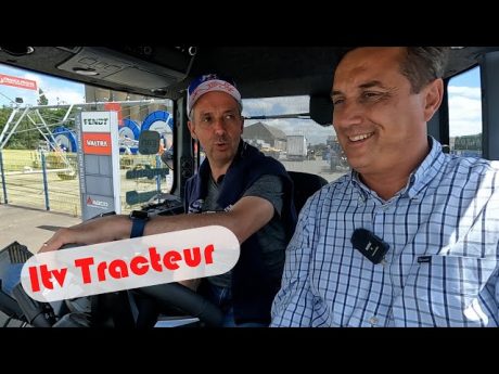 On parle de miss france agricole dans un valtra avec matthieu ghestem #cofarmingtour