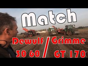 🏁 match arrachage en conditions difficiles 🍪 dewulf 30 60 / grimme gt170 🚜