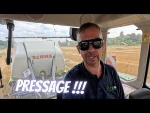 1,2,3,4….223 : le pressage de la paille avance bien 🌾