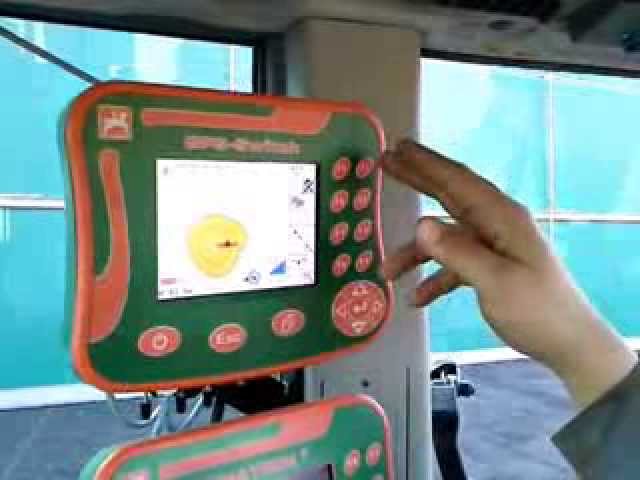 Epandeur engrais amazone gps switch ultra 4200 hydro