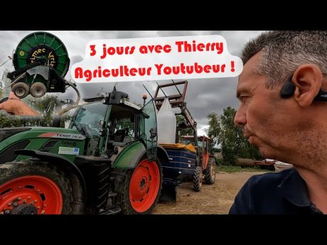 3 jours avec thierry agriculteur youtubeur et rencontre avec drogba #danslesbottes