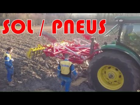Coupe de sol : conséquences des pressions de pneus sur les sols.