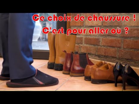 Ce choix de chaussure ! c’est pour aller où ? a suivre …
