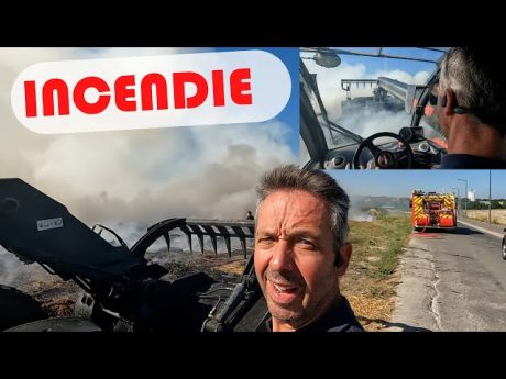 Un incendie volontaire dans mon champ 🤬