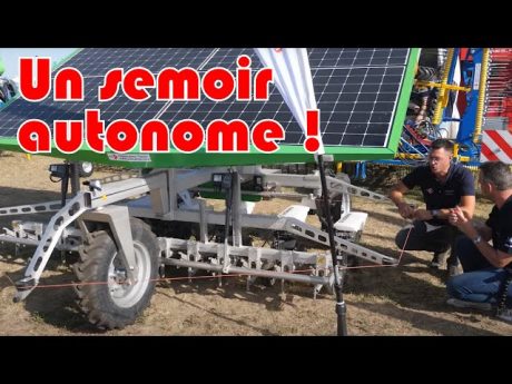 Un robot semoir entièrement autonome disponible dès aujourd’hui !