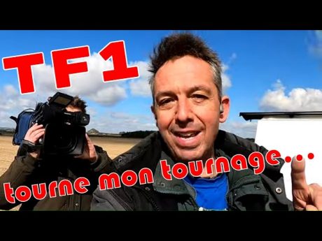 Un tournage de tf1 pendant que je fais une vidéo !!
