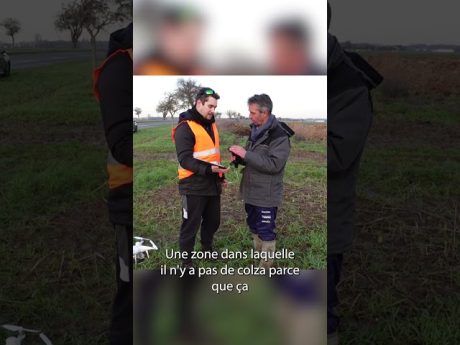 Un drone pour mettre moins d’engrais ?? ????