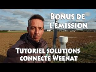 Météo agricole : pluviométre connecté