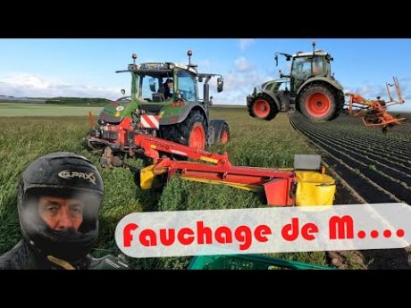 Un fauchage sous la pluie pas prévue et la suite… #vlogtaa