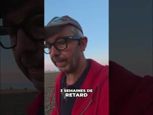 La catastrophe des cultures : retard de 3 semaines #shorts