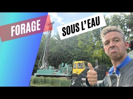 Comment forer un puits agricole sous la pluie