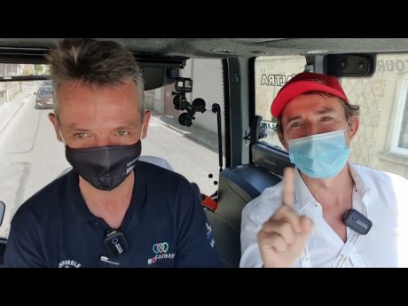 Hervé noiret directeur du groupe ngpa en interview tracteur