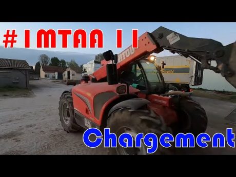 Chargement de pdt et irrigation des pois #imtaa 11