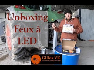 Unboxing : feux à led sans fil