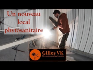 Construction d’un local phytosanitaire dans mon hangar