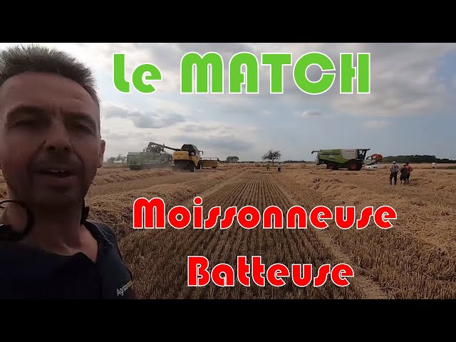 Moissonneuse batteuse : le match claas / new holland