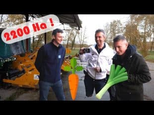 80 matériels 🚜 pour les 2200 ha de cette ferme 🥕 !#cft