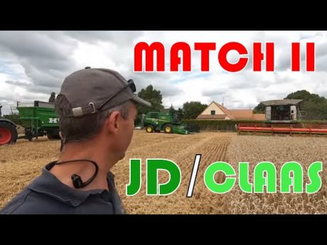 Moissonneuse : le match jd / claas